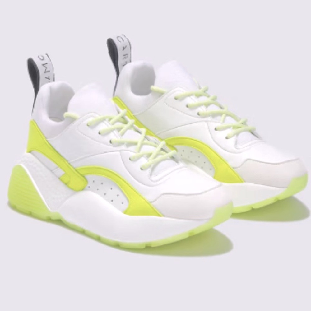 Stella McCartney Tennis Shoes White/Neon